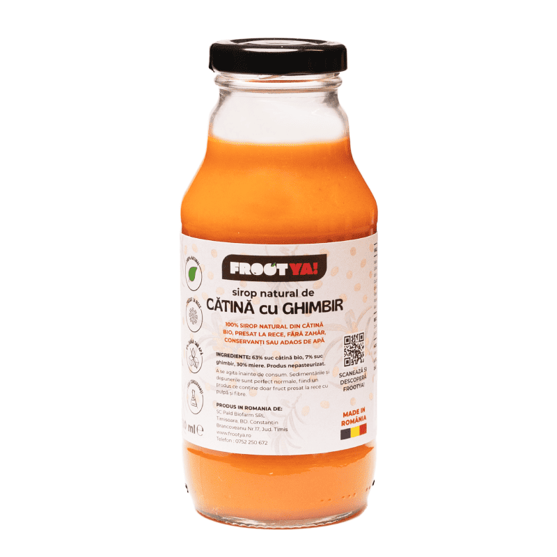 sirop natural de catina cu ghimbir 3